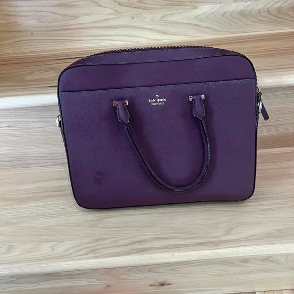Kate spade leather briefcase shop